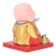 thumbnail image 1 of Buddha Ornament, Solar Power, Premium Plastic Material,  Moral And Cute Shape, Wide Application For Home Car Ornaments, 1 of 8