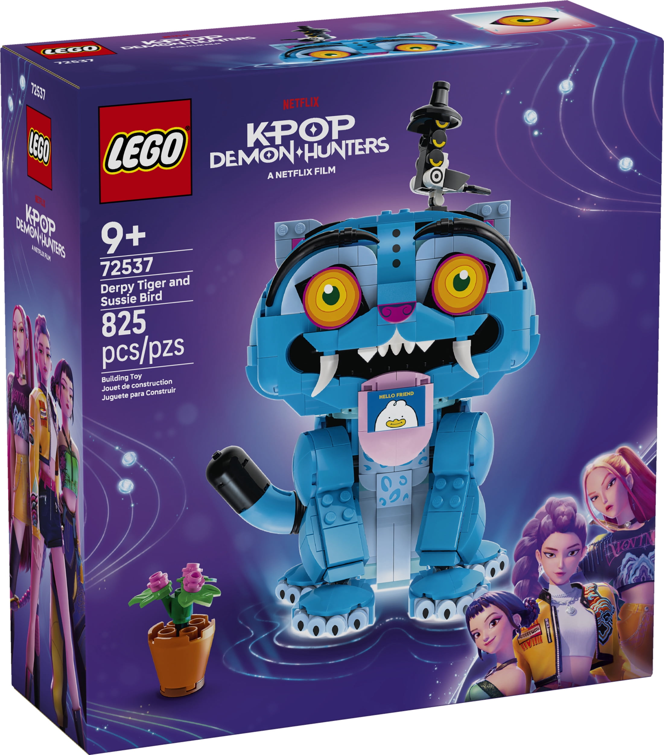 LEGO Les guerrières de la K-pop Le tigre Derpy et la pie Suzy, 72537