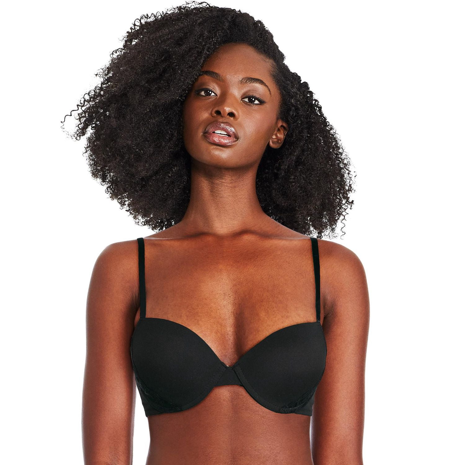 Soutien-gorge pigeonnant orné de dentelle George pour femmes