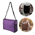 thumbnail image 4 of Walker Hanging Bag, Large Capacity Waterproof Wheelchair Bag Lightweight  For Trolley Purple, 4 of 8