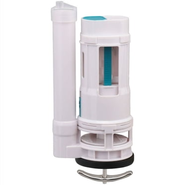 Easy Install Flush Valve Replacement, Designed for One Piece Toilets, Dual Flush System Promotes Water Efficiency, Silicone Washer Ensures Durability, Chrome Finish Enhances Your Bathroom's Charm