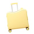 thumbnail image 2 of funtasica Carry on Size Travel Luggage 20" Airplanes Lightweight Kids Ride on Suitcase Yellow, 2 of 9