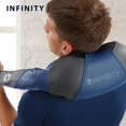 thumbnail image 5 of Infinity Cordless Shiatsu Neck Shoulders and Body Massager with Heat 5+ Hours Runtime Between Charges, 5 of 5