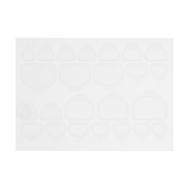 20 Sheets Nail Art Glue Sticker False Nail Tips Adhesive Tabs Nail Glue