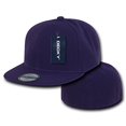 thumbnail image 2 of Decky RP1-PL-PUR-27 Retro Fitted Cap, Purple, Size 7.5, 2 of 3