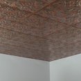 thumbnail image 5 of FASÄDE Traditional 2 Decorative Vinyl 2ft x 2ft Lay in Ceiling Panel in Copper Fantasy (5 Pack), 5 of 5