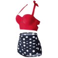 thumbnail image 2 of CHERRY CAT Maillots de Bain Rétro des Années 50 pour Femmes Taille Haute, 2 of 2