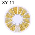 thumbnail image 1 of 3D Rivet Métal Métal Coeur Lune Étoile Clou Conseils Décorations Manucure Outils, 1 of 9