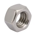 thumbnail image 2 of Unique Bargains 4Pcs 3/8'-16 BSW Thread 304 Stainless Steel Hex Nut Fastener Silver Tone, 2 of 3