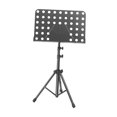 thumbnail image 3 of Milaget Music Sheet Stand Adjustable Height for Band Stage Performance Music Players Black, 3 of 9