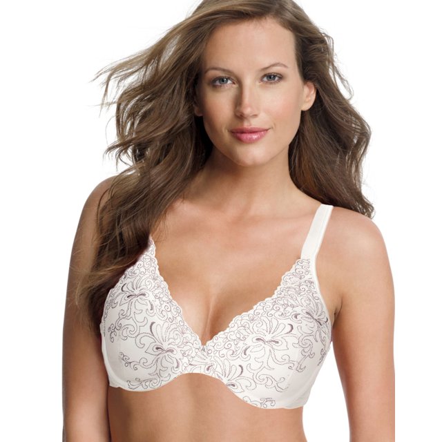 Playtex Secrets Feel Soutien-Gorge à Armatures Brodé pour Femmes, 36D