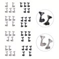 thumbnail image 5 of Un Ensemble de 5 Pcs Boutons Queue de Poisson Accordeurs de Basses Chevilles d'Accordage Touches Têtes de Machine, 5 of 5