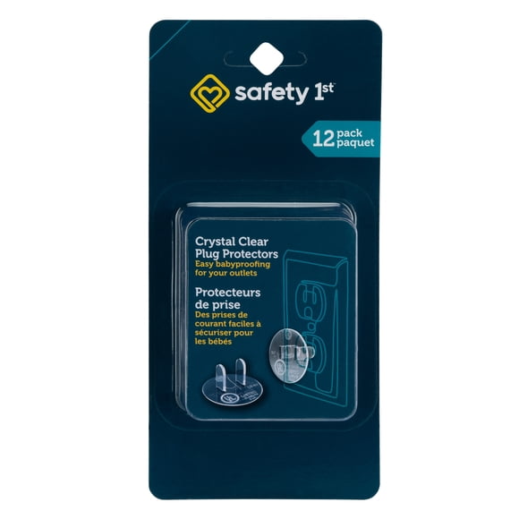 Safety 1st Crystal Clear Plug Protectors