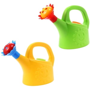 Chicken Watering Cans, Plastic Watering Can Home Garden Watering Can Kids Beach Watering Can Toys, 2 Pieces