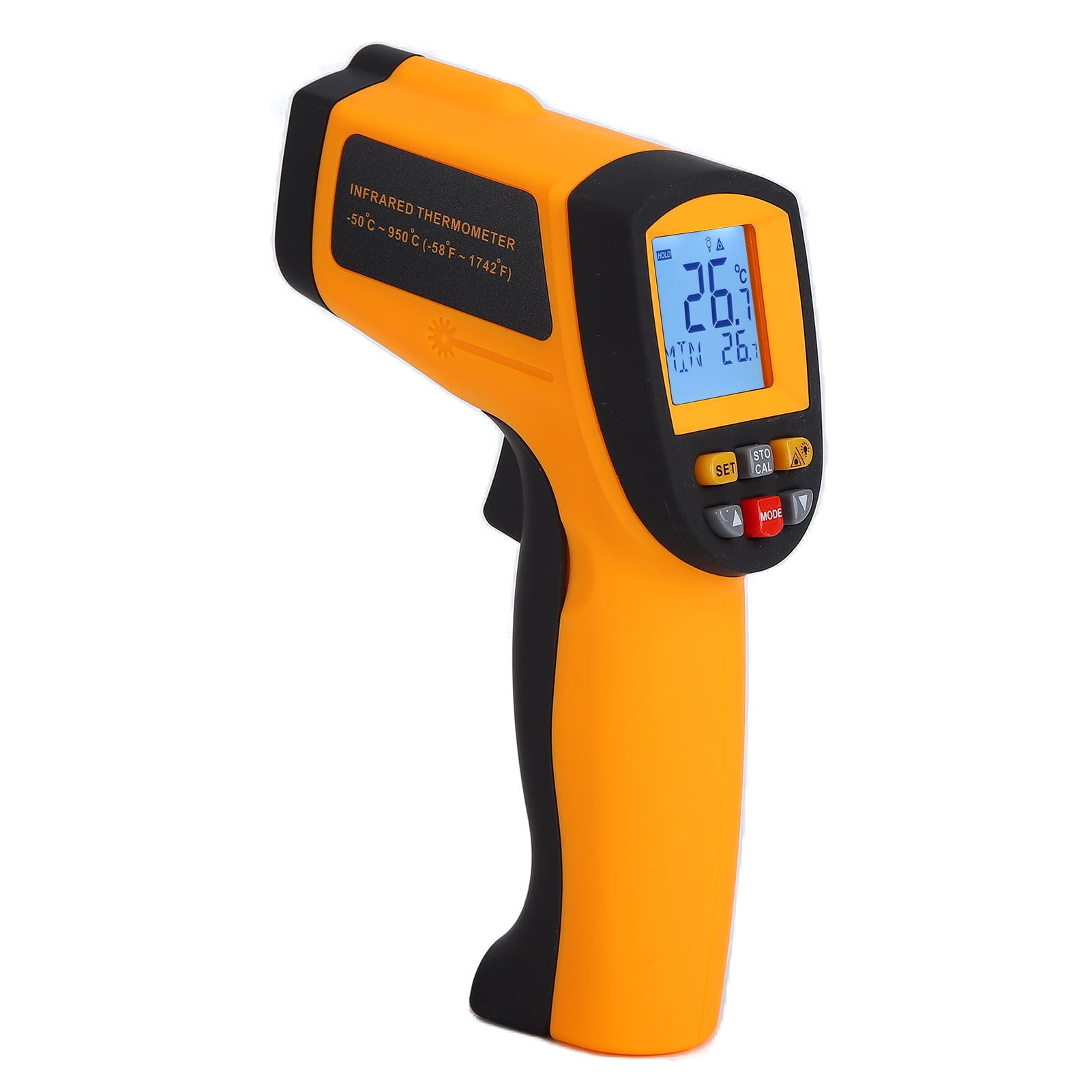 Portable Thermometer,900 Infrared Thermometer Non Industial Thermometer Industrial Instrument Professionally Tested