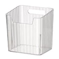 thumbnail image 2 of Food Storage Kitchen Organizer Transparent On Wall Shelf for Garlic Onion and Small Items Non Drilling Space Saving Wall Mounted Kitchen Storage Solution, 2 of 7