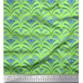 thumbnail image 1 of Soimoi polyester Crepe Fabric Scales Geometric Decor Fabric Printed Yard 52 Inch Wide, 1 of 3
