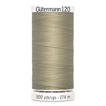 GÜTERMANN 120 100% Polyester All Purpose Thread, 274 m (300 yd)