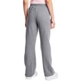 thumbnail image 1 of Hanes O4629 Comfortsoft Eco Smart Womens Open Leg Fleece Sweatpants, Light Steel - Small, 1 of 3