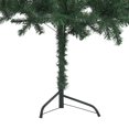 thumbnail image 5 of vidaXL Arbre de Noël Artificiel d'Angle Vert 180 cm PVC, 5 of 5