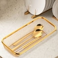 thumbnail image 4 of Stainless Steel Dishwasher Basket - Mesh, Drain Hole, for Cutlery Storage, 4 of 7
