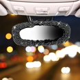 thumbnail image 1 of LEEYNEER Car Mirror Cover With  Mirror Decoration   Car Mirror Cover Mirror Accessories Elastic   Car Mirror Female Cover Bling Car Accessories General Acce, 1 of 5