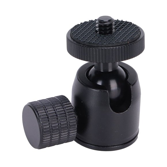 Mini Tripod Ball Head with 360 Degree Swivel and Hot Shoe Mount Adapter for DSLR CameraLight