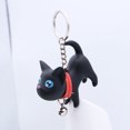 thumbnail image 3 of Cartoon Dolls Small KeyChain Porte Clef Women KeyRing Car Trinket Couple Key Chains Kids Toy Key Ring Charms Pendant, 3 of 5