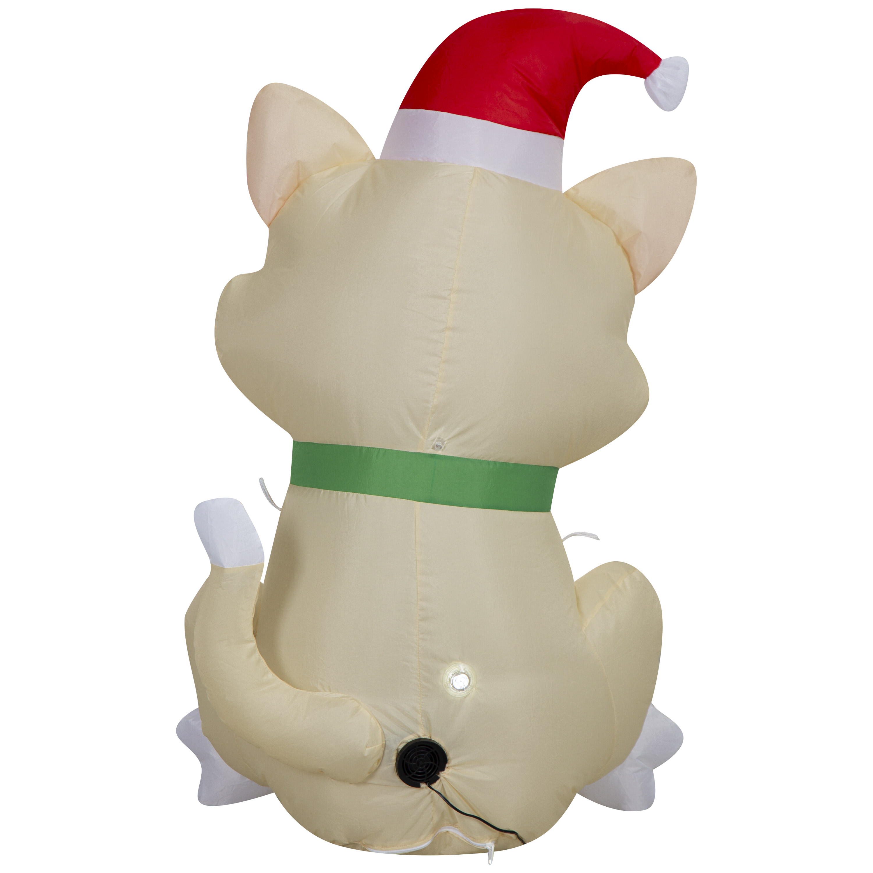 Chat de Noël gonflable de Noël pour jardin Airblown SM (WM)