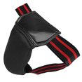 thumbnail image 4 of Boxing Groin Guard Protector PU Leather Breathable Jockstrap for Kickboxing Muay ThaiBlack, 4 of 14
