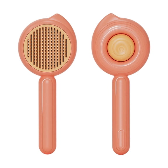 EGNMCR Brosses Aiguille Peigne à Poils pour Chiens et Chats Petite Conque Dents Denses Peigne Aiguille en Acier Inoxydable Peigne de Massage une Brosse