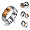 thumbnail image 2 of tredstone Smart Accessories Waterproof Intelligent Rings NFC Multifunctional Magic Wearable Finger Digital LED Ring, 2 of 9