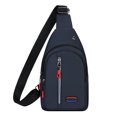 thumbnail image 2 of Ovzne Fashionable Embroidery Diamond Shoulder Crossbody Bag Large Capacity Watertight Backpack With Data Hole On Clearance, 2 of 6