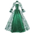 thumbnail image 1 of WILLBEST Robes pour Femmes Robes pour Femmes Grande Taille Mode Style Gothique Robe Midi Vintage Corset Manches Longues Évasées Robe Trapèze de Soirée, 1 of 3