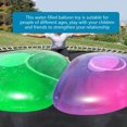 thumbnail image 3 of Ball Bubble Balloon Water Filling Toy Party Entertainment Inflatable Prop Sweet Gift Entertainment Inflatable Interesting Thickened Design Funny Green 35cm, 3 of 7
