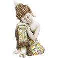 thumbnail image 2 of Northlight Resting Mosaic Buddha Outdoor Ceramic Garden Statue - 17", 2 of 6