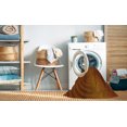 thumbnail image 2 of Ahgly Tapis Rond Lavable en Machine Intérieur Transitionnel Acajou Brun, 7 Pieds Rond, 2 of 7