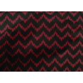 thumbnail image 4 of oneOone Coton Popeline Tissu Imprimé Chevron Ikat 1 Yard 56 Inch Wide, 4 of 4