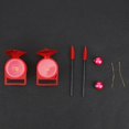 thumbnail image 4 of 2Pcs Garden Hand Held Plastic Hummingbird Feeder Outdoor Bird Feeding Device Decoration, 4 of 11