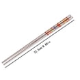 thumbnail image 3 of Stainless Steel Chopsticks Reusable Multicolor 304 Metal Chopsticks Dishwasher Safe - 1 Pairs, 3 of 5