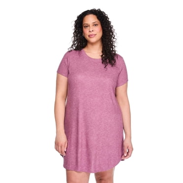 George Women's Plus Short-Sleeve Sleepshirt