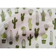 thumbnail image 5 of oneOone Silk Tabby Fabric Leaves & Floral Block Printed Craft Fabric BTY 42 Inch Wide, 5 of 5