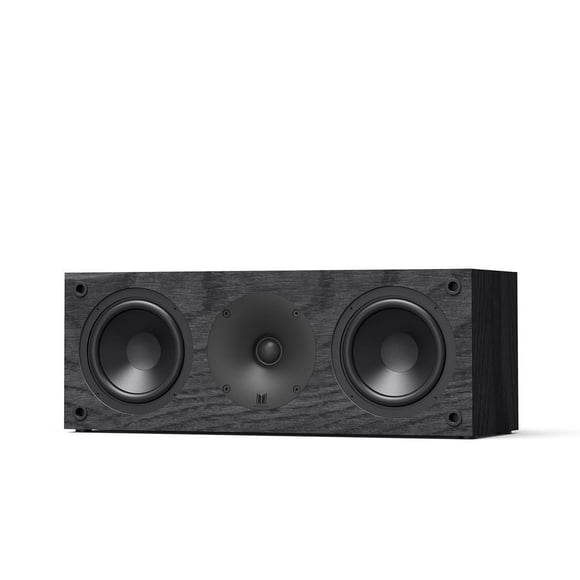 Monoprice Haut-Parleur Central Monolith C4 (Chacun) Woofers Puissants, Basses Puissantes, Audio Haute Performance, pour Système de Cinéma Maison - Série Audition