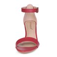 thumbnail image 2 of BLISSFUL STEP Women's Kitten Heel Ankle Strap Open Toe Sandals, 2 of 7