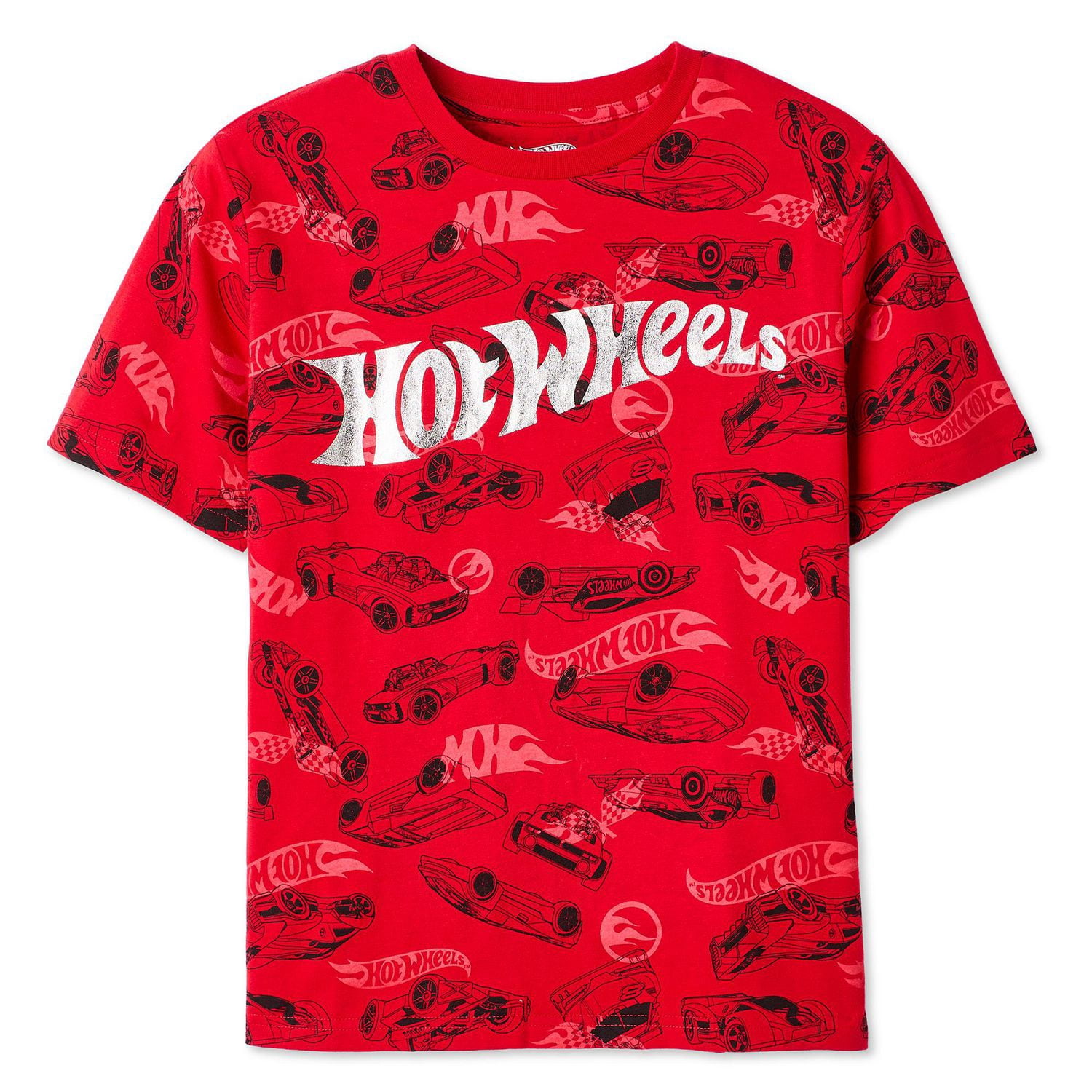 Hot Wheels Boys' Printed T-Shirt