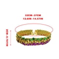 thumbnail image 3 of Collier Ras-du-Cou à Paillettes Métalliques Col en Velours pour Femmes, Accessoire de Fête au Design Scintillant d'Écailles de Poisson – Pièce Déclarée Ajustée et Confortable pour Tenues de Soirée Festival, 3 of 4