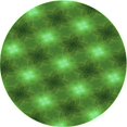 thumbnail image 1 of Ahgly Tapis d'Intérieur Lavable en Machine Carré Vert Pois, 3 Pieds Carré, 1 of 7