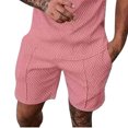 thumbnail image 2 of TopLLC Mens Shorts, Men pants Men's Cotton Elastic Drawstring Color Sports Pocket Shorts, 2 of 6