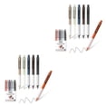 thumbnail image 2 of Youkk 6pcs/set Smooth Writing Retractable Gel Pens Pocket Sized And Convenient Suitable For All Occasions 2Set, 2 of 6