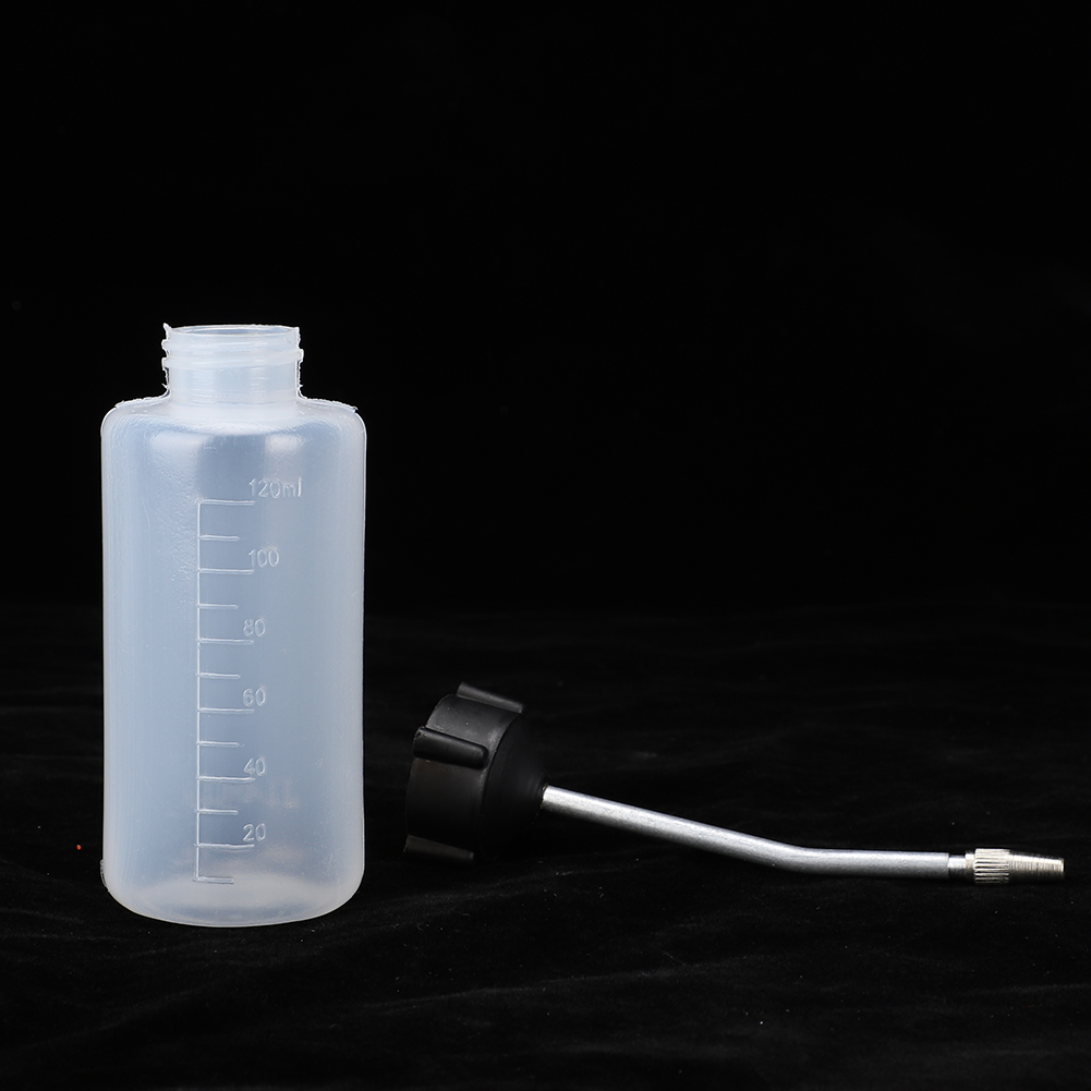 Peahefy Sewing Machine Oil Dispenser,Oil Bottle,5 Pcs Oil Dispenser Sewing Machine Lengthened Nut Tip 120mL Oil Dispenser